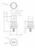 Footswitch / Actuator monentary
